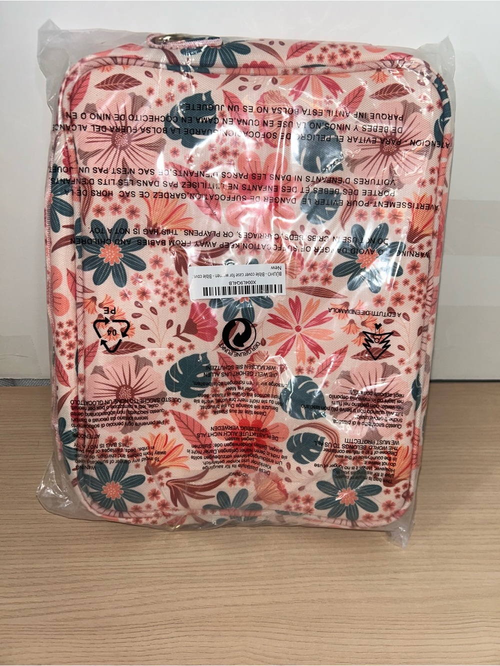 Pink Floral Travel bible case